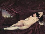 Gustave Courbet Nude Reclining Woman painting